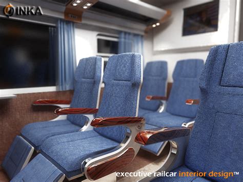 Executive Railcar Interior Design by Basir Ibrahim at Coroflot.com