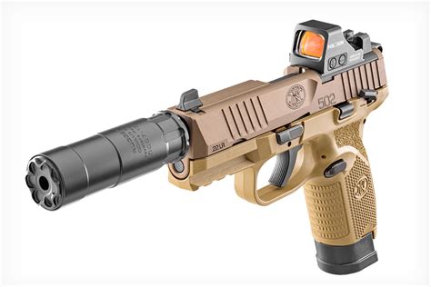 FN 502 Tactical Pistol: First Look at an Optics-Ready .22 LR - Guns and Ammo