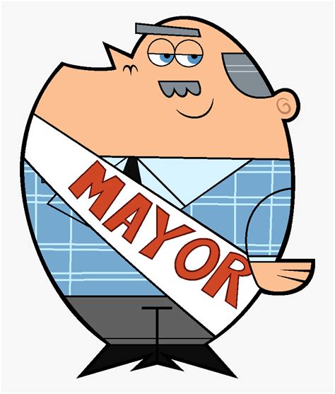 Transparent Mayor Clipart - Cartoon, HD Png Download - kindpng