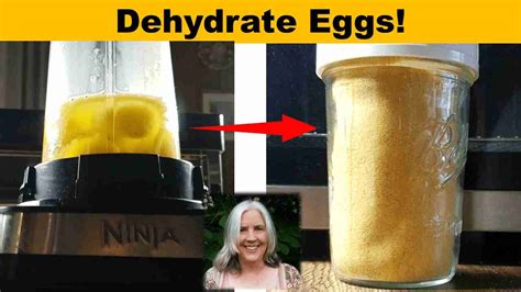 How to Dehydrate Eggs at Home | Make Powdered Eggs in a Food Dehydrator ...