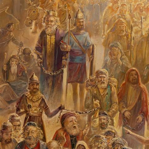 Jewish Painting: The Exodus and the Babylonian Exile of Israel by Alex ...