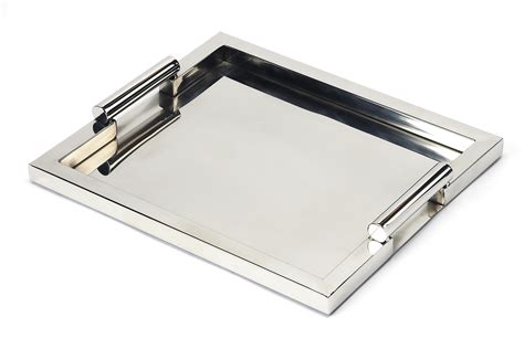 Butler Morante Stainless Steel Rectangular Serving Tray - Walmart.com ...