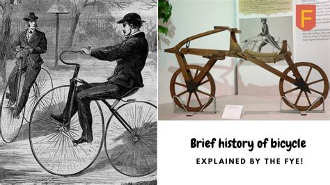 Bicycle brief history and timeline|Who invented the bicycle? - YouTube