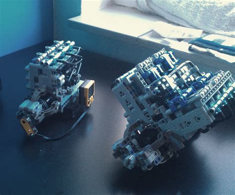 Building a Working LEGO V8 and I3 Pneumatic Engines : 3 Steps ...