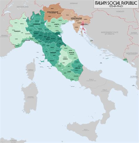 Italian Social Republic: German Puppet State in Northern Italy