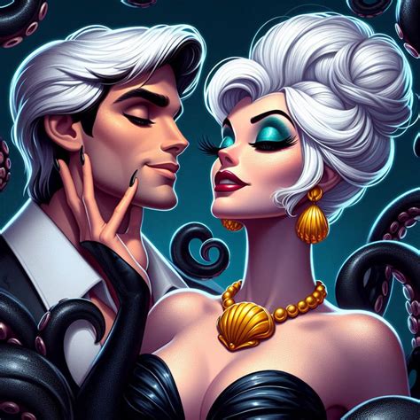 Prince Eric and Ursula by zebbaz on DeviantArt