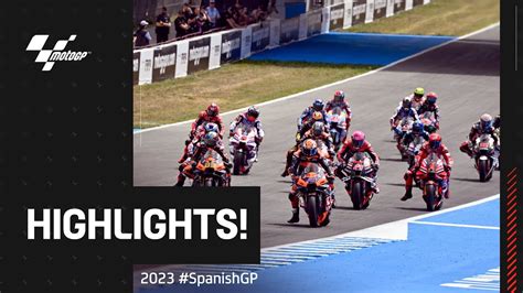 MotoGP™ Race Highlights 🔥 | 2023 #SpanishGP - YouTube