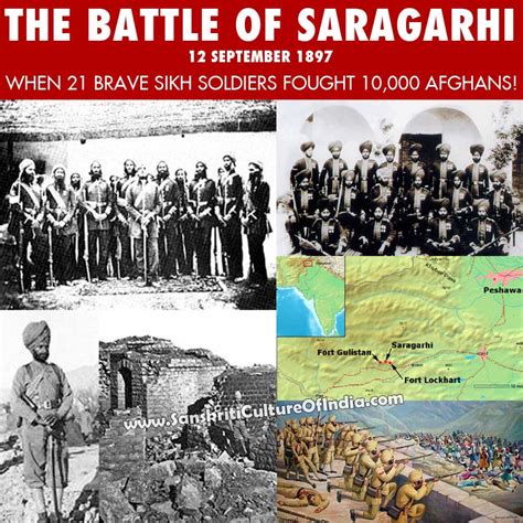 The Battle of Saragarhi - 12 September 1897 – Sanskriti - Hinduism and Indian Culture Website