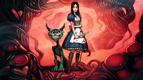 Wallpaper : Alice Madness Returns, Cheshire Cat, smile, knife 2560x1440 - 4kWallpaper - 731890 ...