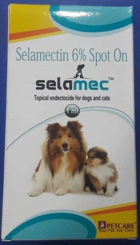 Selamectin 6 % Spot On 1 ml, For VETERINARY, petcare at Rs 460 in Palakkad