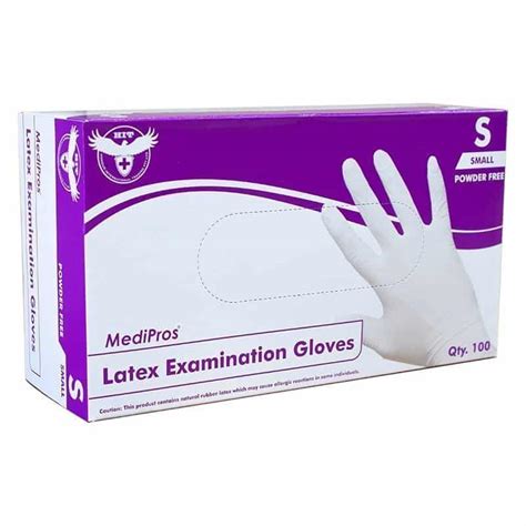 MediPros® Disposable Medical Exam Latex Gloves – HIT Dental & Medical Supplies