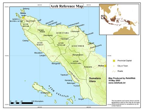 Indonesia: Aceh Reference Map - Indonesia | ReliefWeb