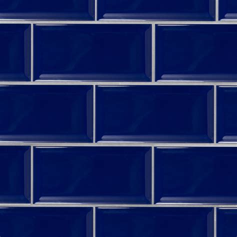 Cobalt Blue Subway Tile