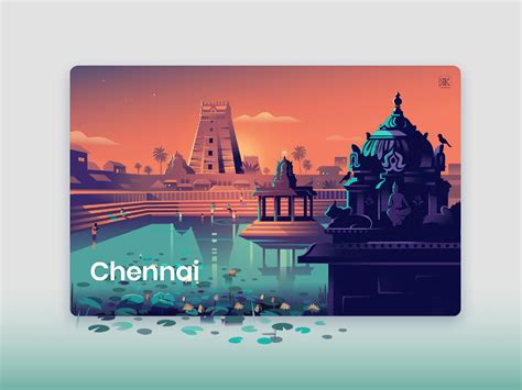 Culture Trip - Chennai by ranganath krishnamani on Dribbble City Illustration, Digital ...