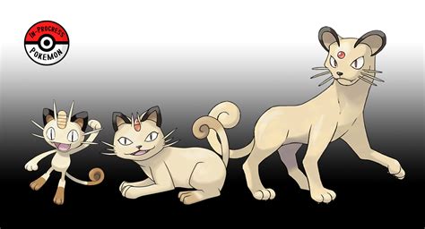 In-Progress Pokemon Evolutions | #052.5 - Meowth are common house pets ...