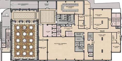 Banquet Hall Floor Plan - The Floors