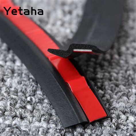 Yetaha 4M Car Door Sealing Strips Z Type EPDM Rubber 21mm For VW Door Edges Seal Strips ...