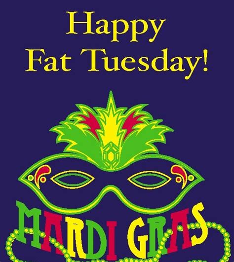 TIC BLOG: HAPPY FAT TUESDAY!