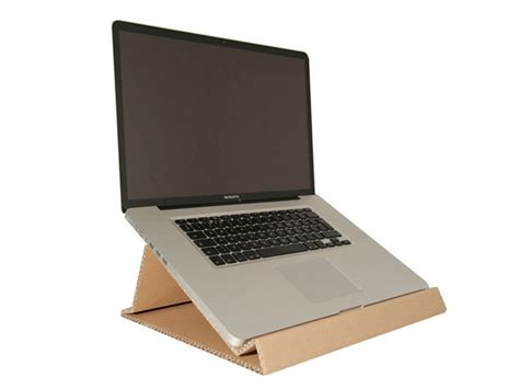 CARDBOARD LAPTOP STAND on Pantone Canvas Gallery