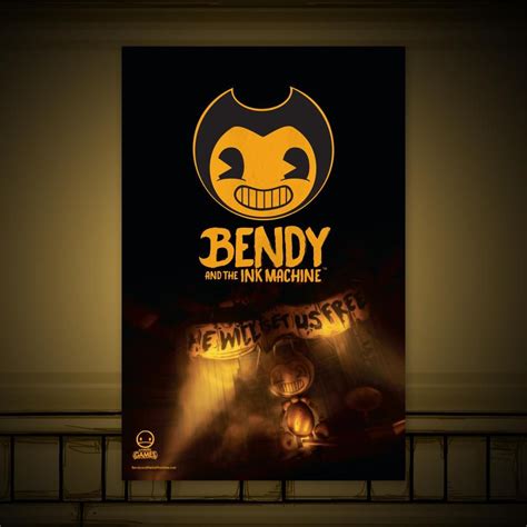 Bendy Chapter 4 Poster | Bendy and the ink machine, Ink, Poster