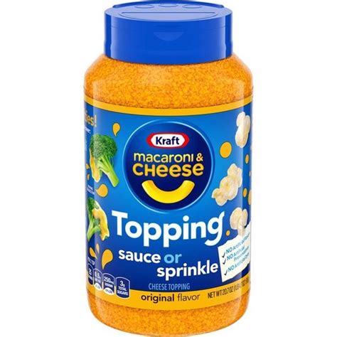 Sprinkle away! Kraft Mac & Cheese powder now in a shaker. - silive.com