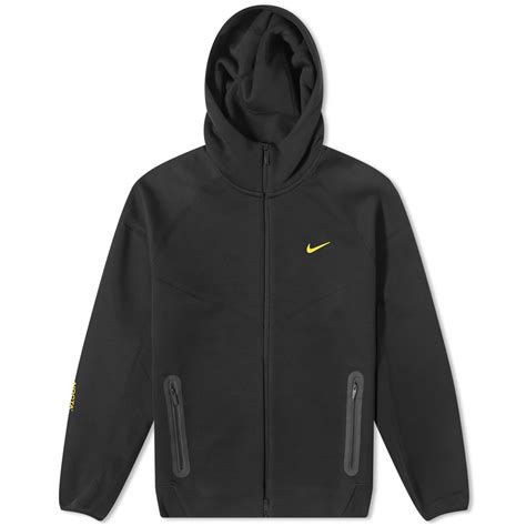 Nike x NOCTA Tech Fleece Full Zip Hoodie Black & University Gold | END. (CN)