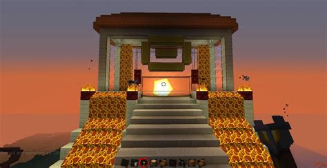 Fire Temple Minecraft Map