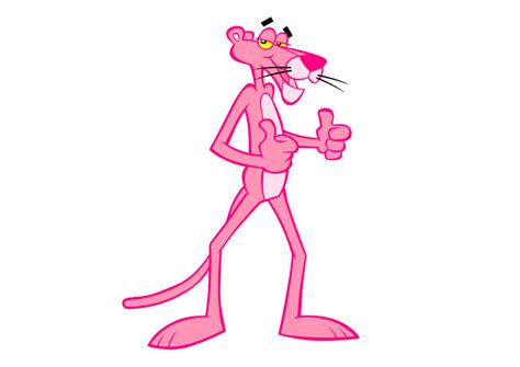 Pink Panther Vector - SuperAwesomeVectors