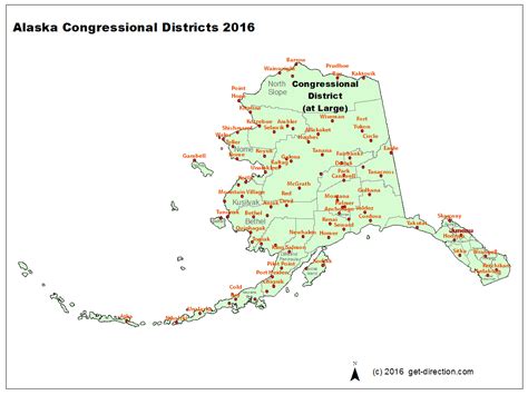 Alaska District Map