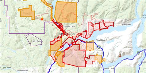 No significant fire growth in the Shuswap, but tension between ...