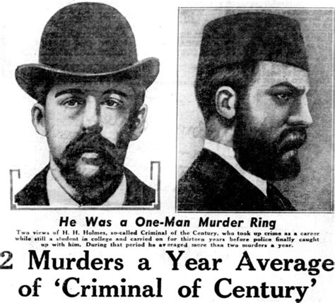 Mass murderer Dr H H Holmes: The story of the Chicago Murder Castle ...