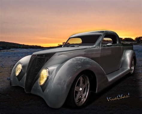 Custom 37 Ford Pickup Sundown in the wilds of the Texas Hill Country | Ford pickup, Ford, Ford truck