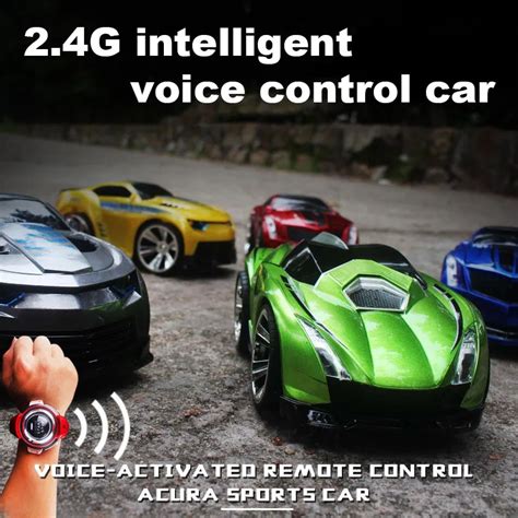 Voice Command Car with Smart Watch 2.4GHz Radio Control Voice activated ...