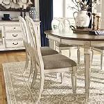Signature Design by Ashley® Realyn Oval Wood-Top Dining Table, Color: Chipped White - JCPenney