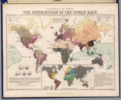 Geofactualidades: Mapas antigos: a raça humana