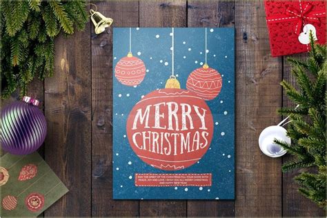 Free Holiday Greeting Card Templates Photoshop - Resume Example Gallery
