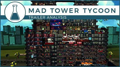 Mad Tower Tycoon - A new SimTower? | Schematics Trailer Analysis - YouTube