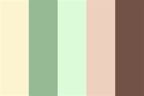 Chocolate Chip Mint Color Palette