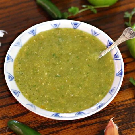 Creamy Mexican Green Sauce Recipe: Authentic and Easy