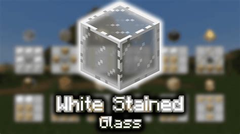 White Stained Glass - Wiki Guide - 9Minecraft.Net