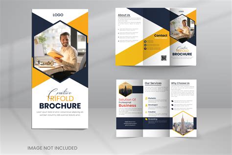 Business Trifold Brochure Template Graphic by VMSIT · Creative Fabrica