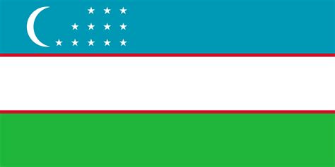 Uzbekistan Flag Colours – Flags Web