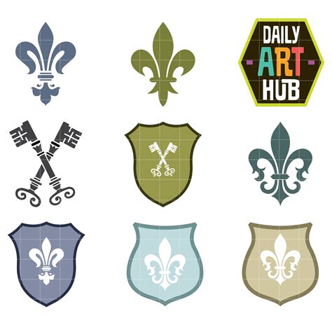 Royal Symbols Clip Art Set – Daily Art Hub – Free Clip Art Everyday