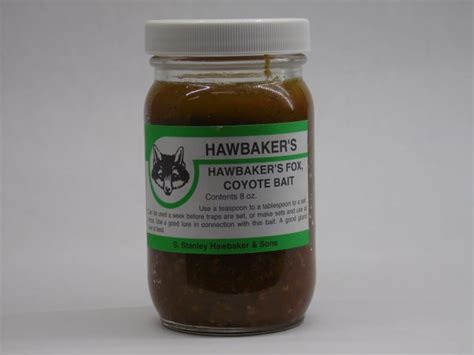 hawbakers.hawbaker's fox and coyote trapping bait. trapping bait land trapping