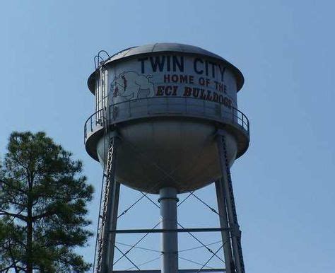 Water Tower in In Twin City Emanuuel Co - GA