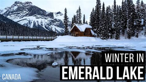 Emerald Lake Lodge - A Perfect Canadian Winter Getaway