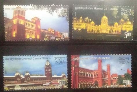 Heritage Railway Station of india (Set of 4) – Sams Shopping