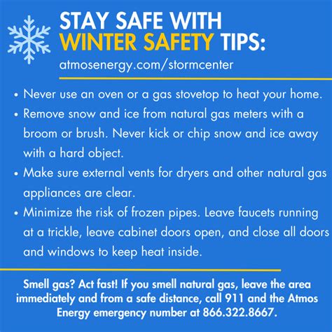 Preparing for bitterly cold temperatures, Atmos Energy offers safety ...