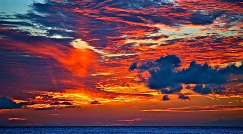 Napili Bay, Maui, October Sunset - Hawaii Pictures