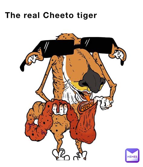 The real Cheeto tiger | @zacv30 | Memes